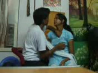 Indian young village girl with lover