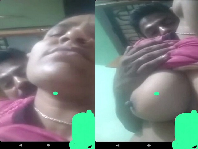 horny xxx bhabhi boob fondled and pussy