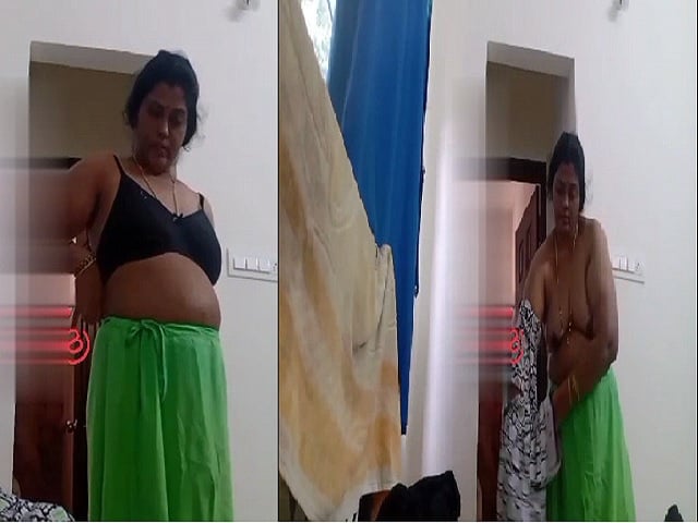 sex Tamil aunty dress change viral hidden