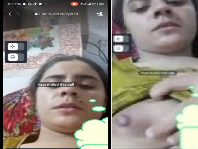 desi GF boob show to lover on viral video