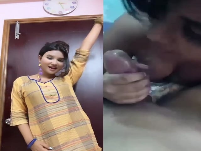 short haired Indian girl nude blowjob viral