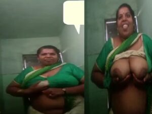 huge boobs Tamil sex aunty naked on video